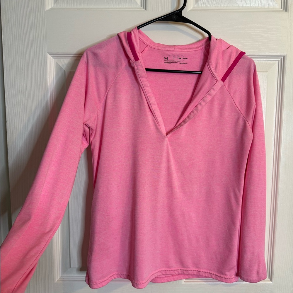 Under Armour Pink HeatGear Top